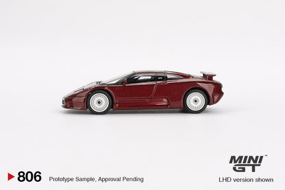 MINI GT 1/64 Bugatti EB110 GT Dark Red Metallic MGT00806-L