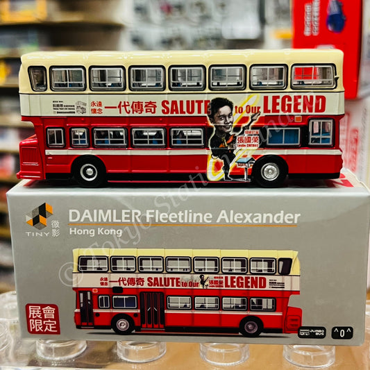 TINY 微影 DAIMELER Fleetline Alexander "SALUTE to Our LEGEND" - Leslie Cheung 張國榮