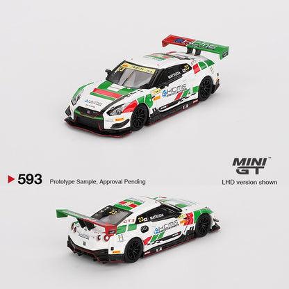 MINI GT 1/64 Nissan GT-R NISMO GT3 #23 KCMG 2018 FIA GT World Cup Macau MGT00593-L