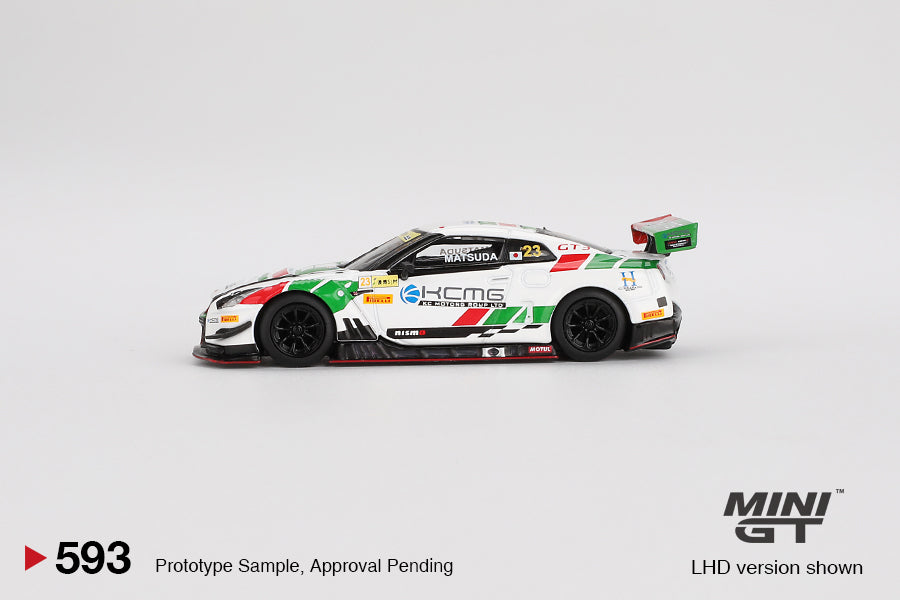 MINI GT 1/64 Nissan GT-R NISMO GT3 #23 KCMG 2018 FIA GT World Cup Macau MGT00593-L