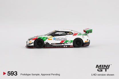 MINI GT 1/64 Nissan GT-R NISMO GT3 #23 KCMG 2018 FIA GT World Cup Macau MGT00593-L
