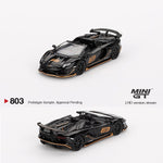 PREORDER MINI GT 1/64 Lamborghini Aventador SVJ 63 Roadster Nero Aldebaran MGT00803-L (Approx. Release Date : Q4 2024 subject to manufacturer's final decision)