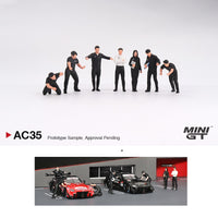 PREORDER MINI GT 1/64 Figurine NISMO Technician Team  MGTAC35 (Approx. Release Date : Q4 2024 subject to manufacturer's final decision)