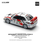 PREORDER POPRACE 1/64 MITSUBISHI LANCER EVOLUTION IV WINNER, RALLY DE CATALUNYA 1997 PR640165 (Approx. Release Date: Q4 2024 and subject to the manufacturer's final decision)