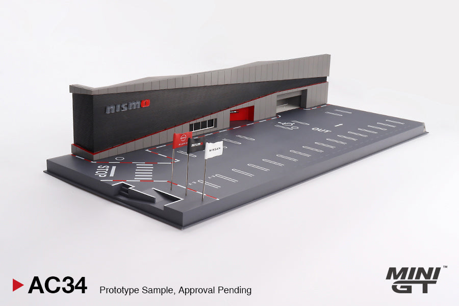 MINI GT 1/64 Diorama NISSAN MOTORSPORTS & CUSTOMIZING CO.,LTD
