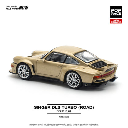 POPRACE 1/64 SINGER DLS TURBO (ROAD) GOLD PR640132