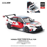 PREORDER POPRACE 1/64 HONDA CIVIC TYPE-R (FL5) TCR PRESENTATION PR640153 (Approx. Release Date: Q4 2024 and subject to the manufacturer's final decision)