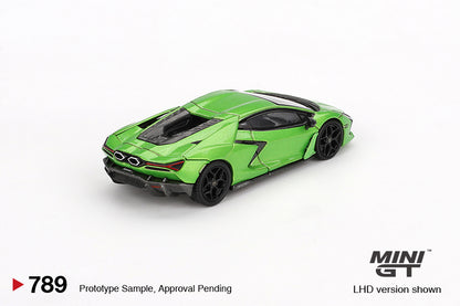 MINI GT 1/64 Lamborghini Revuelto Verde Selvans MGT00789-L