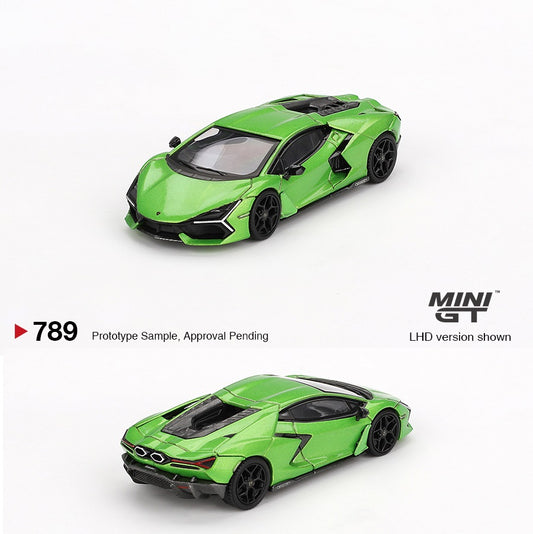 MINI GT 1/64 Lamborghini Revuelto Verde Selvans MGT00789-L