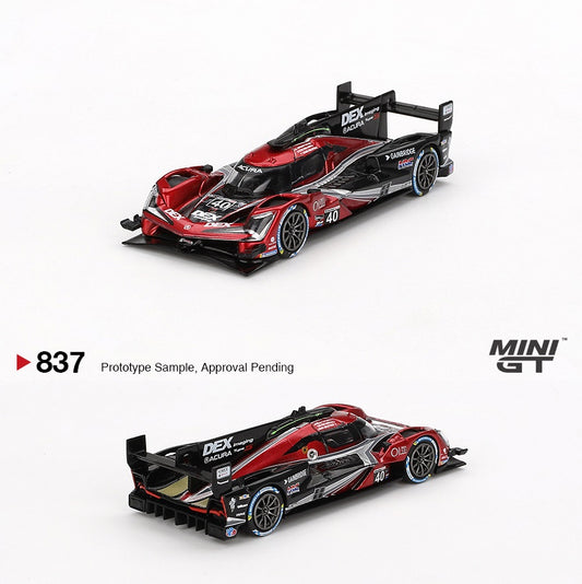 MINI GT 1/64 Acura ARX-06 GTP #40  Wayne Taylor Racing with Andretti 2024 IMSA Sebring 12Hrs Winner MGT00837-BL