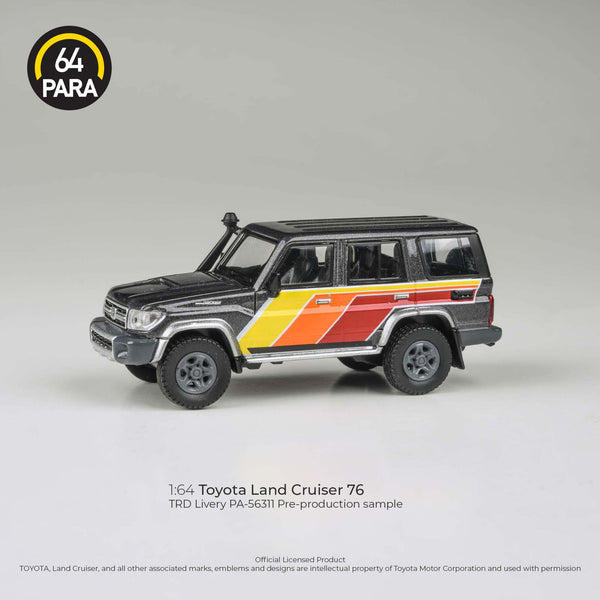 PREORDER PARA64 1/64 2014 Toyota Land Cruiser LC 76 TRD Livery PA-56311 (Approx. Release Date : Q4 2024 subject to manufacturer's final decision)