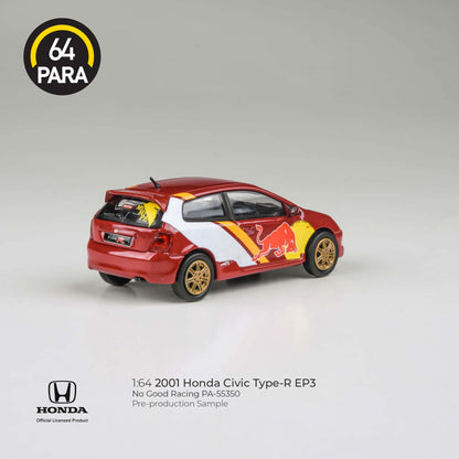 PARA64 1/64 2001 Honda Civic Type R EP3 No Good Racing PA-55350