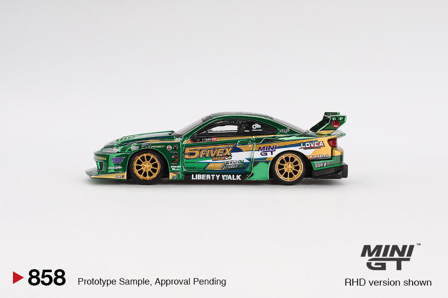 PREORDER MINI GT 1/64 Nissan LB-Super Silhouette S15 SILVIA LBWK
