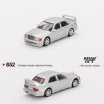 PREORDER MINI GT 1/64 Mercedes-Benz 190E 2.5-16 Evolution II Astral Silver MGT00852-L (Approx. Release Date : Q1 2025 subject to manufacturer's final decision)