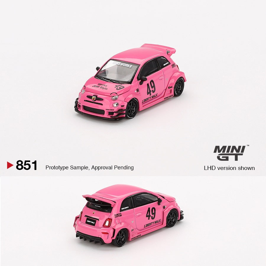 MINI GT 1/64 LB-WORKS x Abas Works Pink MGT00851-L