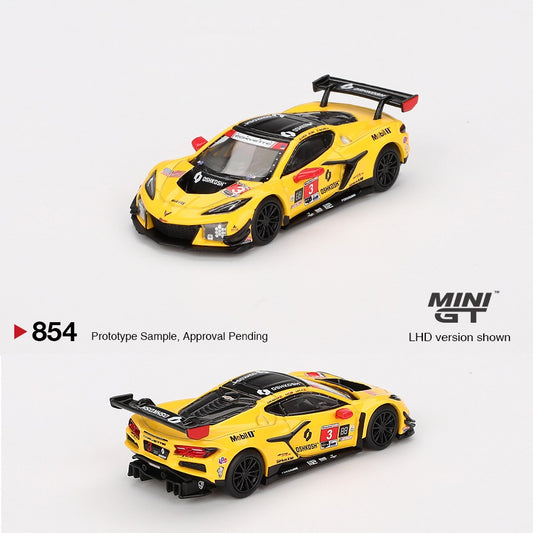 PREORDER MINI GT 1/64 Chevrolet Corvette Z06 GT3.R #3 Corvette Racing by Pratt Miller Motorsports 2024 IMSA Daytona 24 Hrs MGT00854-BL (Approx. Release Date : Q1 2025 subject to manufacturer's final decision)