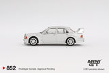 PREORDER MINI GT 1/64 Mercedes-Benz 190E 2.5-16 Evolution II Astral Silver MGT00852-L (Approx. Release Date : Q1 2025 subject to manufacturer's final decision)