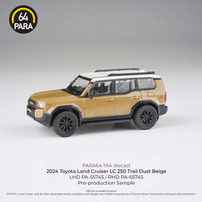 PARA64 1/64 2024 Toyota Land Cruiser 250 – Trail Dust – PA-55745
