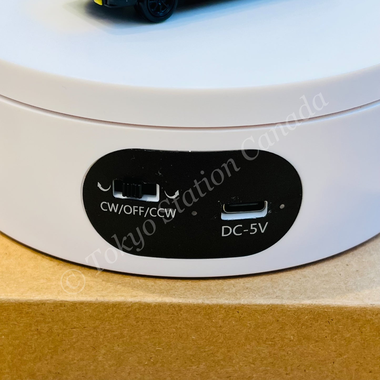 Mini Turntable Display 4.75" (White)