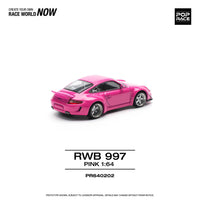 PREORDER POPRACE 1/64 RWB 997 - PINK PR640202 (Approx. Release Date: Q1 2025 and subject to the manufacturer's final decision)