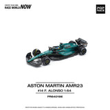 PREORDER POPRACE 1/64 ASTON MARTIN AMR23 F1 #14 F. ALONSO PR640198 (Approx. Release Date: Q1 2025 and subject to the manufacturer's final decision)