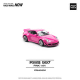 PREORDER POPRACE 1/64 RWB 997 - PINK PR640202 (Approx. Release Date: Q1 2025 and subject to the manufacturer's final decision)