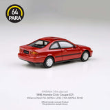 PREORDER PARA64 1/64 1995 Honda Civic Coupe EJ1 – Milano Red – PA-55764 (Approx. Release Date : Q1 2025 subject to manufacturer's final decision)