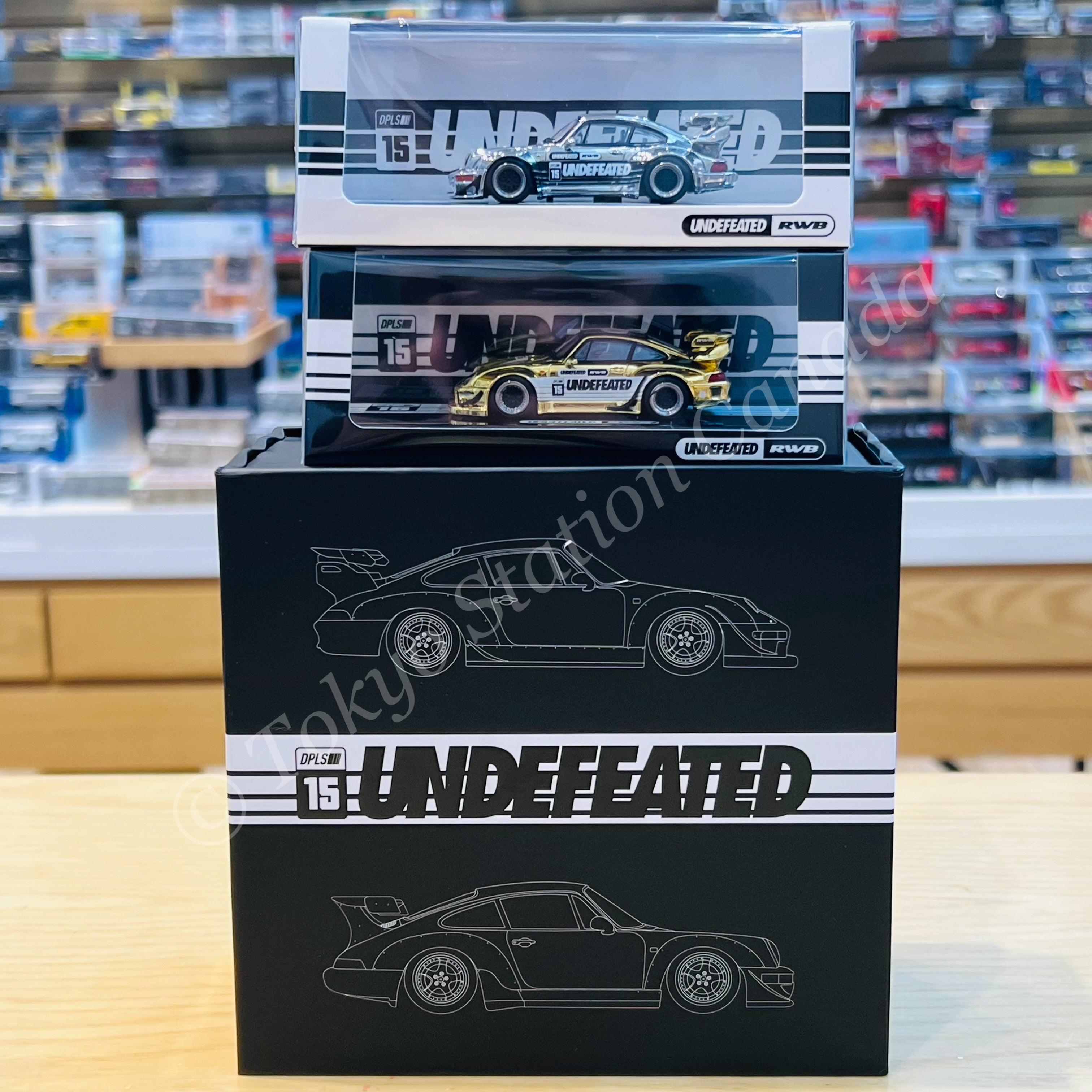 DPLS x RWB x INNO64 1/64 RWB 964 White and RWB 993 Black TASKL