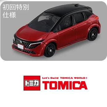 PREORDER Tomica 47 Nissan Note Aura "FIRST EDITION" (Approx. Release Date : JULY 2025 subject to manufacturer's final decision)