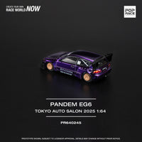 COMING SOON! POPRACE 1/64 Pandem Civic EG6 TOKYO AUTO SALON 2025 Exclusive Edition PR640245 (Approx. ETA FEB 2025