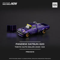 COMING SOON! POPRACE 1/64 Pandem Datsun 620 TOKYO AUTO SALON 2025 Exclusive Edition PR640219 (Approx. ETA FEB 2025