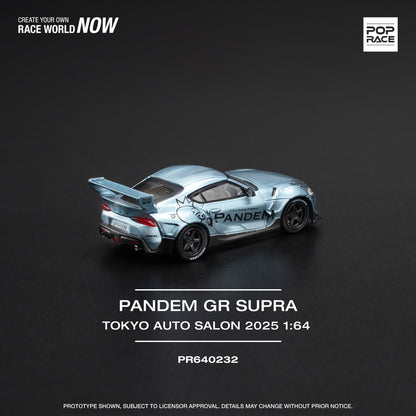 POPRACE 1/64 Pandem GR Supra TOKYO AUTO SALON 2025 Exclusive Edition PR640232