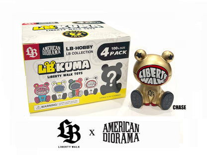 American Diorama - Liberty Walk Kuma 100% Blind Box style (AD-LBKuma05)