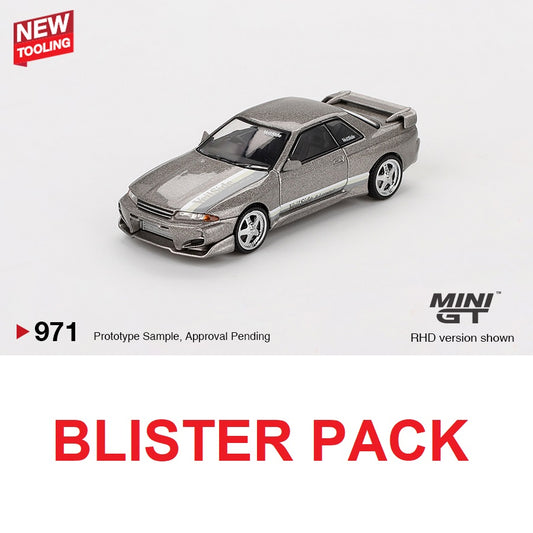 MINI GT 1/64 Nissan Skyline GT-R (R32) Veilside Combat C-I Veilside Combat Grey MGT00971-BL (BLISTER PACK)