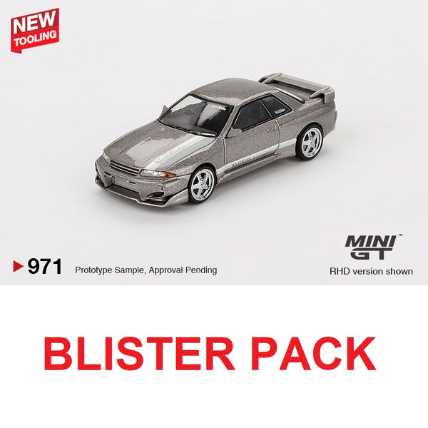 PREORDER MINI GT 1/64 Nissan Skyline GT-R (R32) Veilside Combat C-I Veilside Combat Grey MGT00971-BL (BLISTER PACK) (Approx. Release Date : Q3 2025 subject to manufacturer's final decision)