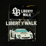 LIBERTY WALK JAPAN Rubber Keychain F40 White KY81-WH