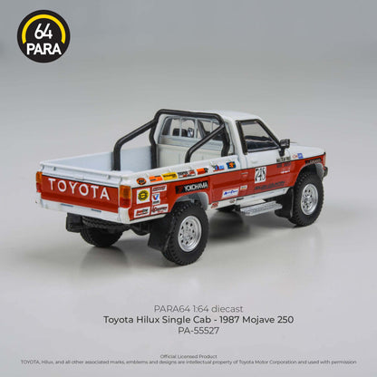 PARA64 1/64 Toyota Hilux Single Cab 1987 Mojave 250 PA-55527