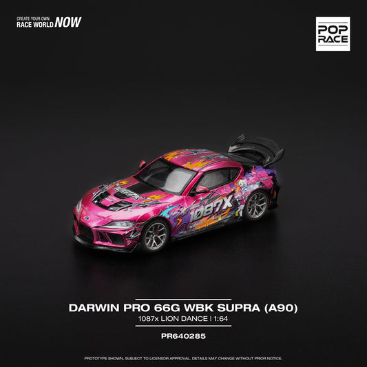 POPRACE 1/64 DARWIN PRO 66G WBK SUPRA (A90) - 1087X LION DANCE PR640285