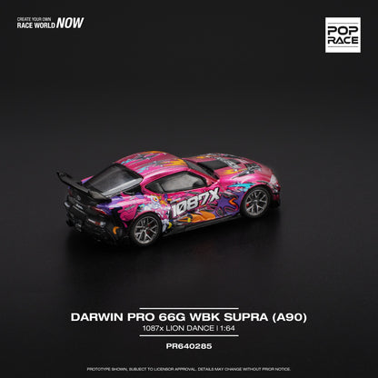 POPRACE 1/64 DARWIN PRO 66G WBK SUPRA (A90) - 1087X LION DANCE PR640285