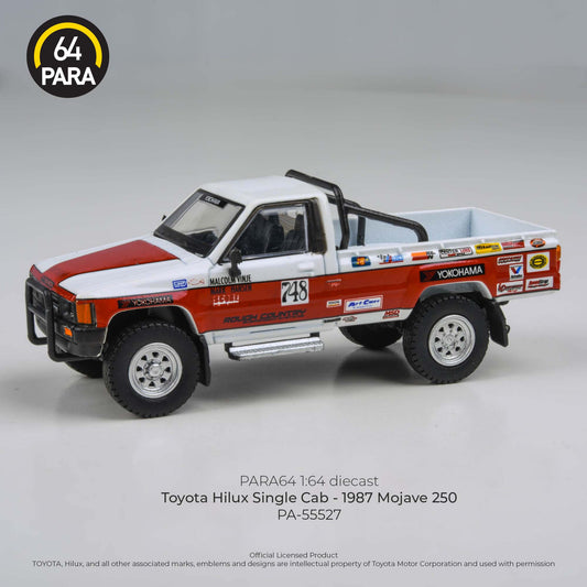 PARA64 1/64 Toyota Hilux Single Cab 1987 Mojave 250 PA-55527