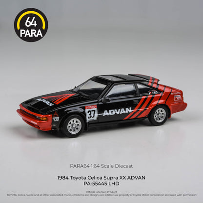 PARA64 1/64 1984 Toyota Celica Supra XX ADVAN LHD PA-55445