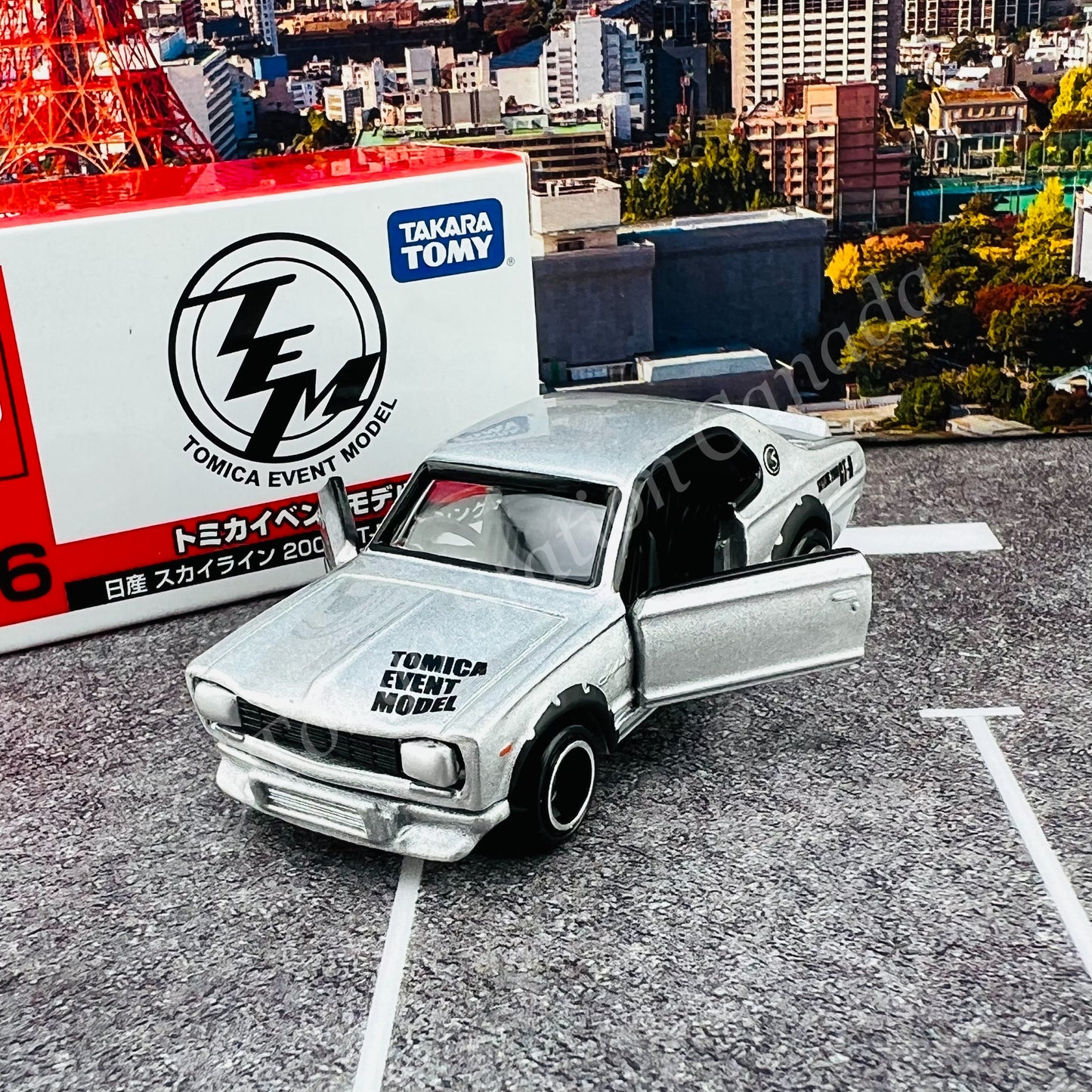 TOMICA EVENT MODEL NO.26 Nissan Skyline 2000GT-R Racing (Silver)
