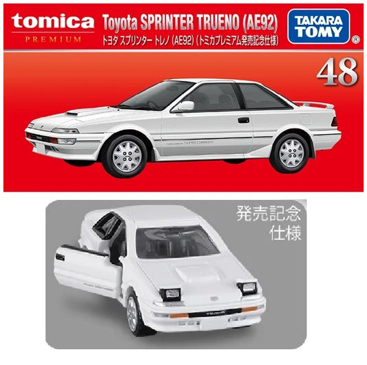 Tomica Premium 48 Toyota Sprinter Trueno (AE92) (Commemorative Specification)