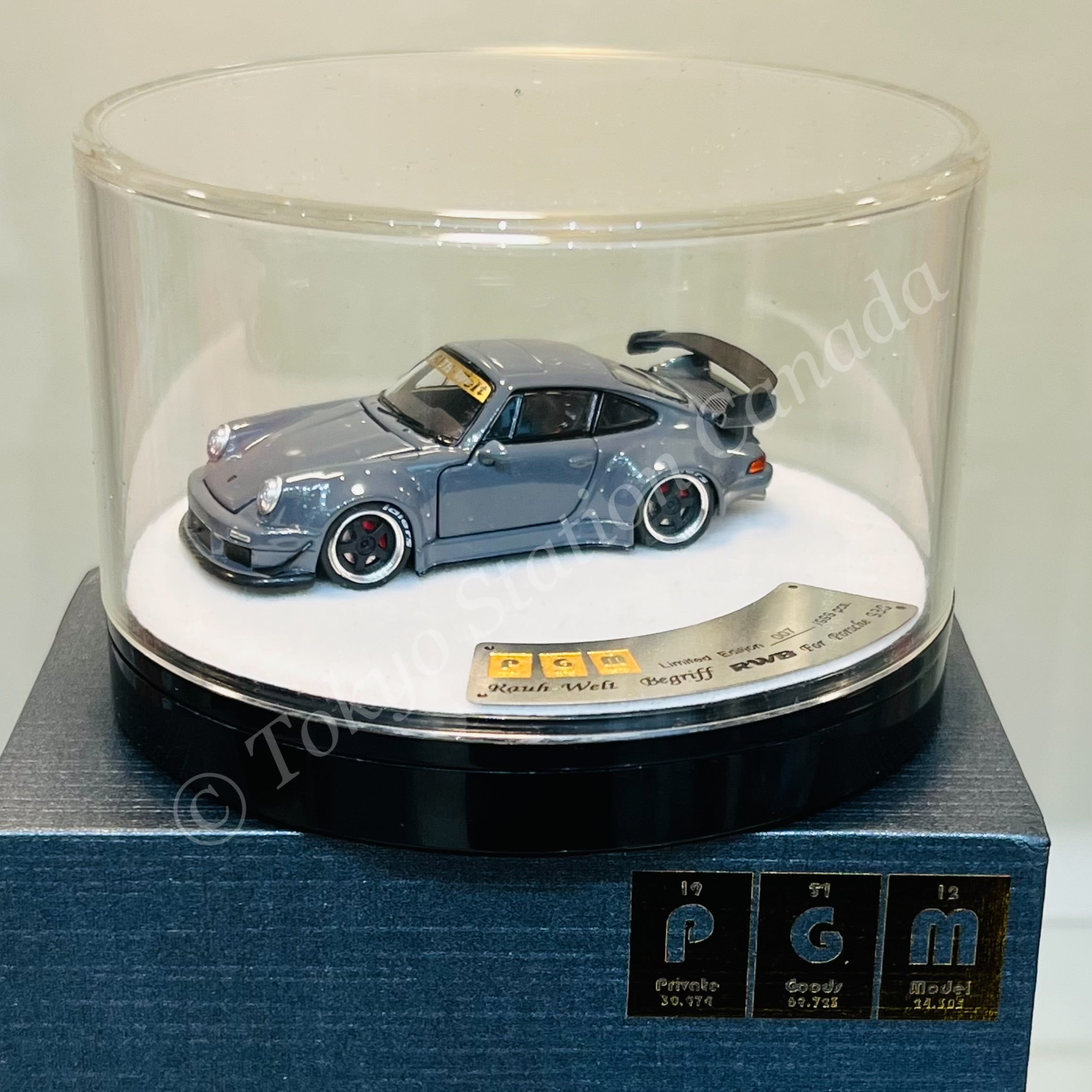 PGM 1/64 RWB 930 Cement Grey Fully Opened (Deluxe Round Display