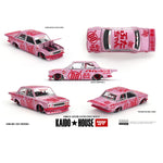 PREORDER MINI GT x Kaido House 1/64 Datsun 510 Pro Street Buta V1 – Pink KHMG161 (Approx. Release Date : Q4 2025 subject to manufacturer's final decision)