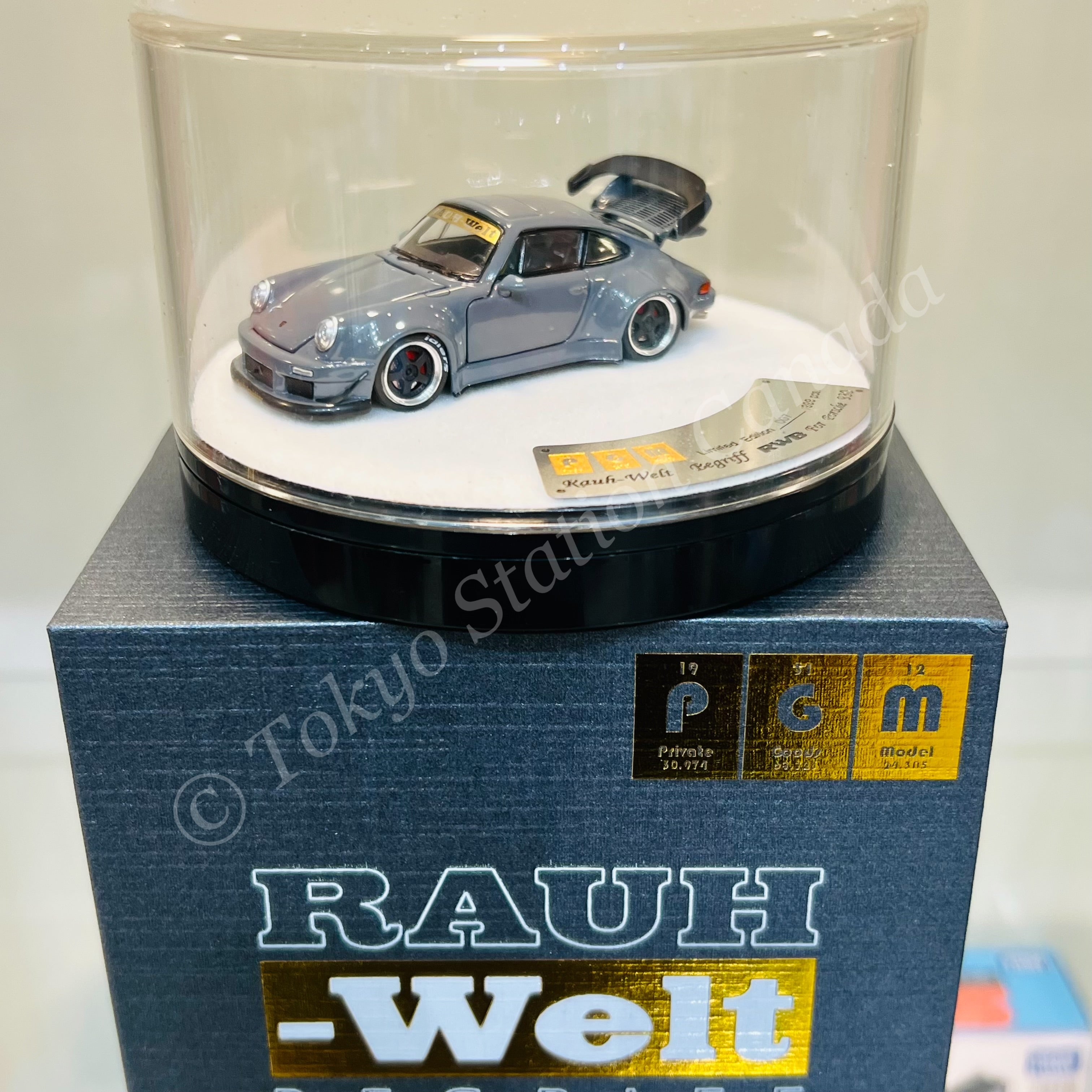 PGM 1/64 RWB 930 Cement Grey Fully Opened (Deluxe Round Display