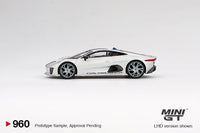 PREORDER MINI GT 1/64 Jaguar C-X75 Silver MGT00960-L (Approx. Release Date : Q2 2025 subject to manufacturer's final decision)