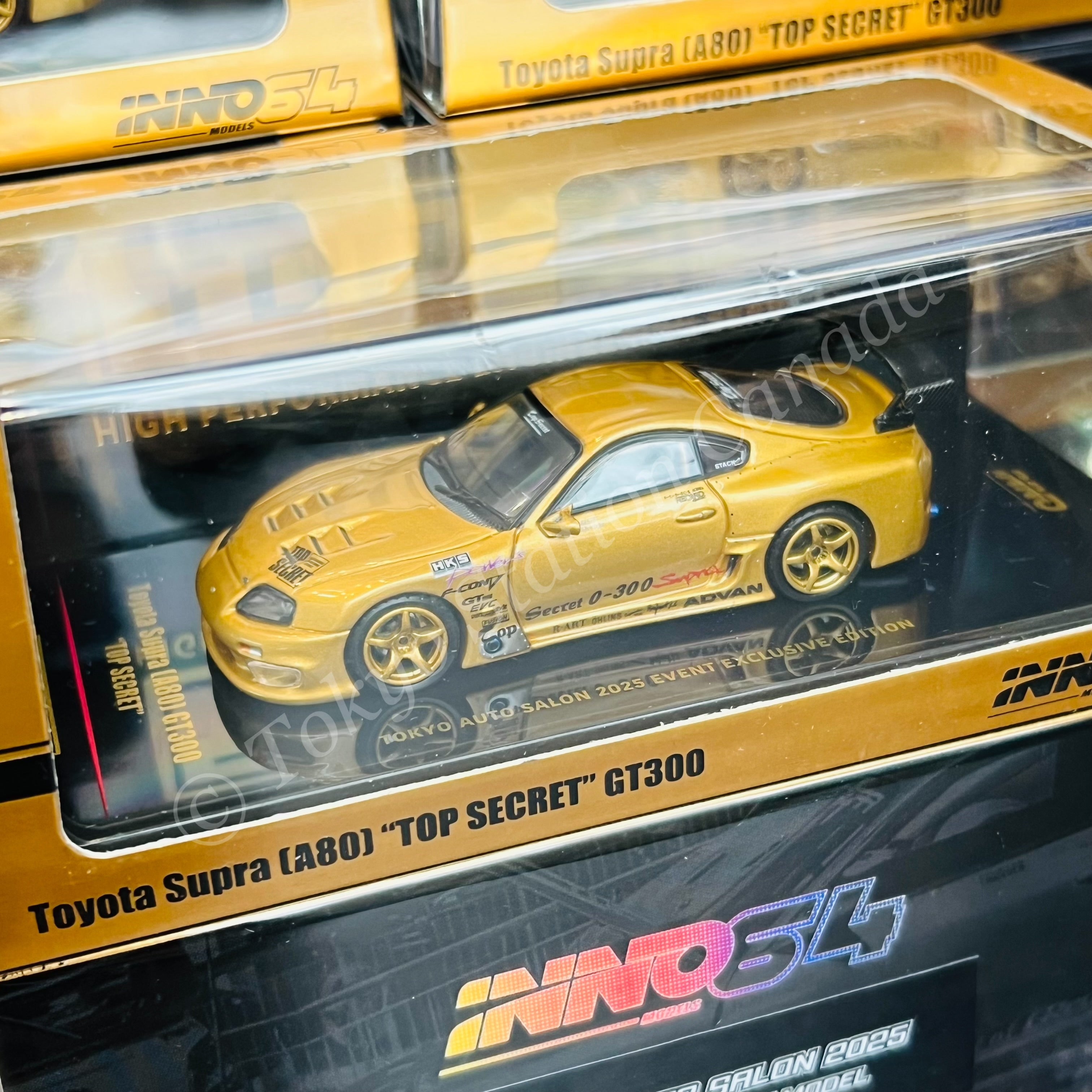 INNO64 1/64 Toyota Supra (A80) GT300 