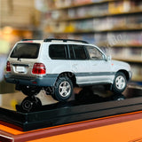 GCD 1/64 Toyota Land Cruiser LC100 - SILVER KS-023-381