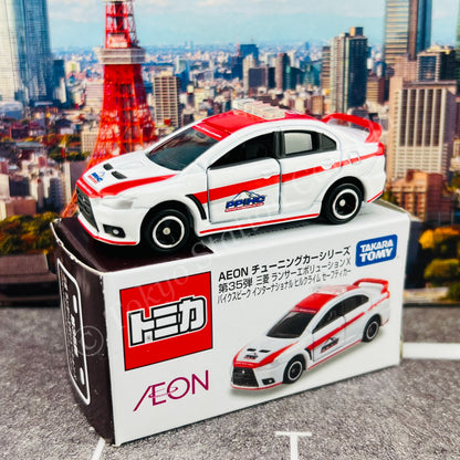 TOMICA AEON Vol.35 Mitsubishi Lancer Evolution EVO X PPIHC Safety Car